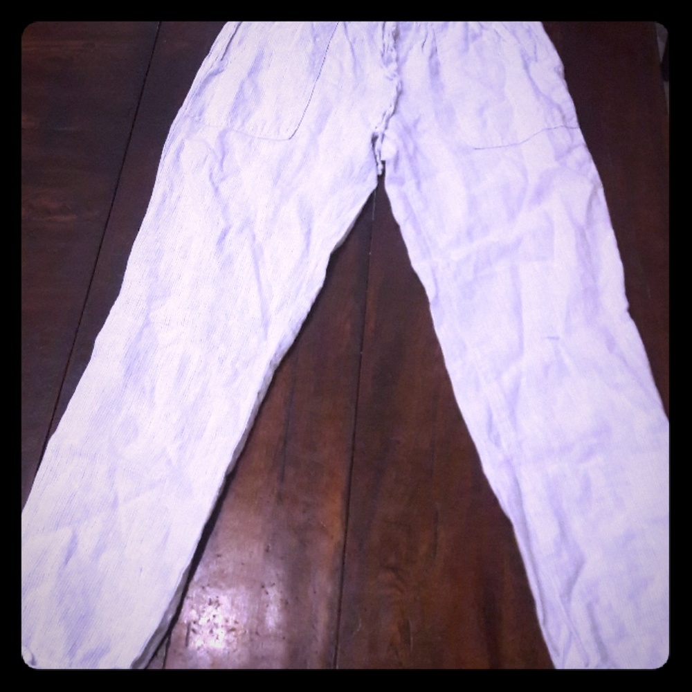 Striped womans pants